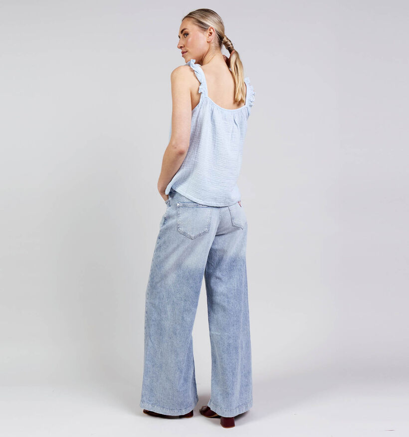 Pieces Sastina Strap D&eacute;bardeur en Bleu pour femmes (369201)