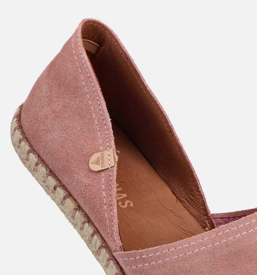 Verbenas Carmen Chaussures &agrave; enfiler en Rose pour femmes (372315)