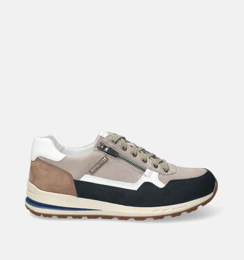 Mephisto Bradley Lage schoenen Wit/Bruin/Blauw