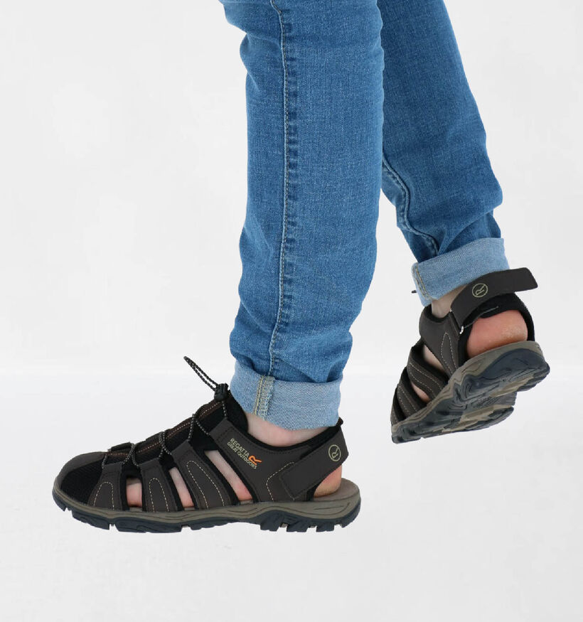 Regatta Westshore Grijze Sandalen in kunstleer (287380)