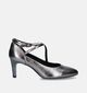 Tamaris Zilveren Pumps met riempje voor dames (344686)