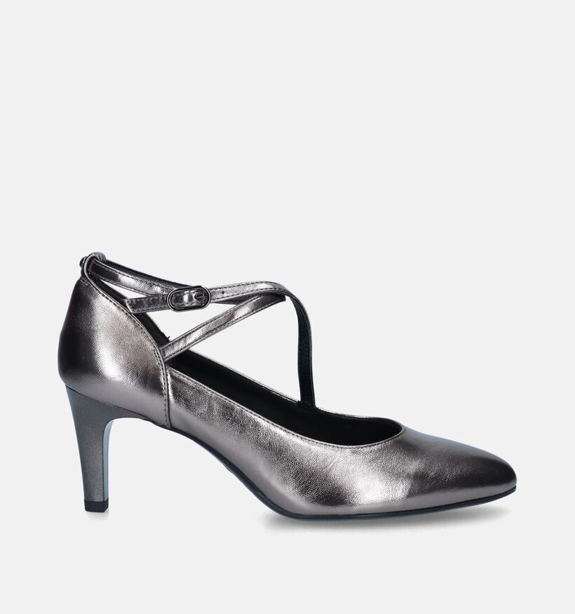 Tamaris Zilveren Pumps met riempje voor dames (344686)