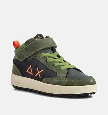 Sun68 Hoge schoenen Blauw/Groen