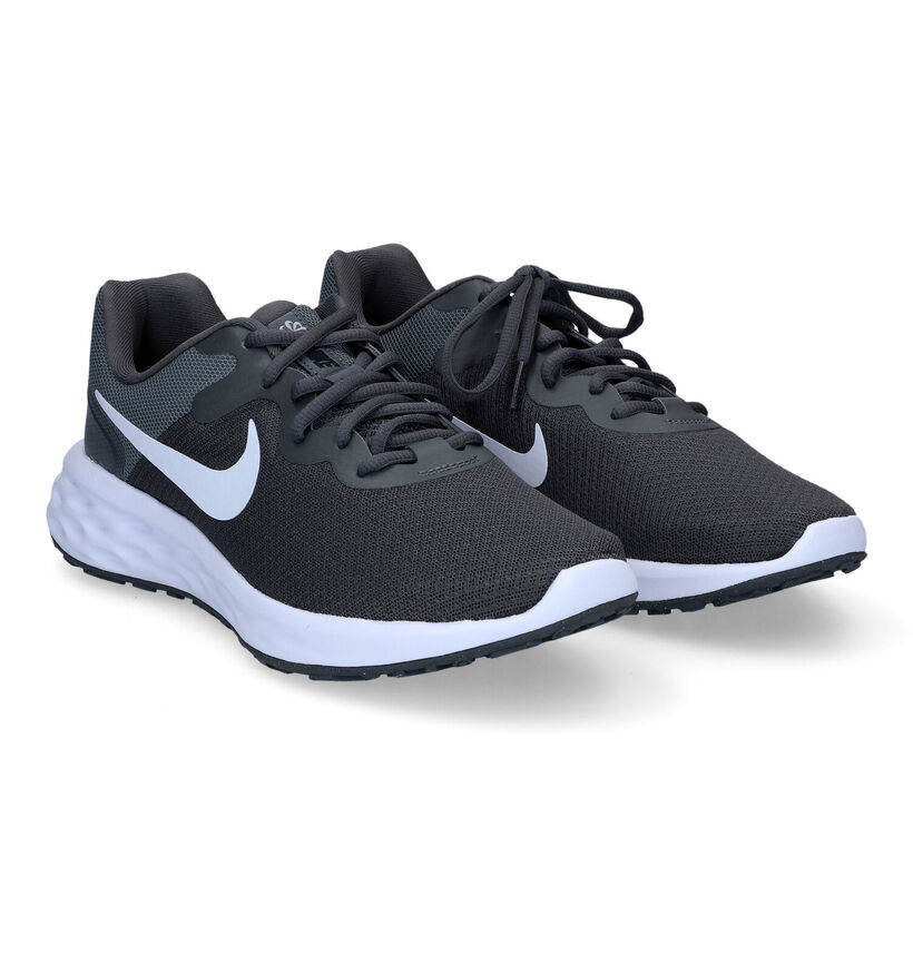Nike Revolution 6 Zwarte sneakers voor heren (316490) - geschikt voor steunzolen
