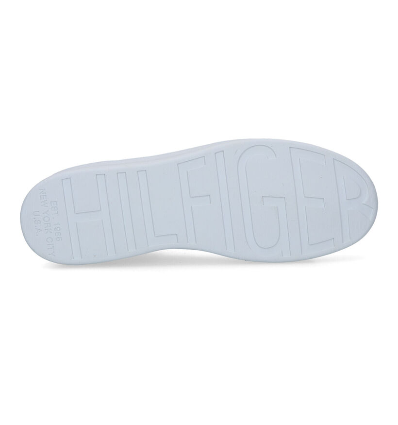 Tommy Hilfiger Court Baskets en Blanc pour hommes (321222)