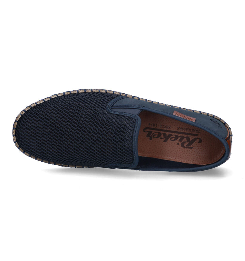 Rieker Chaussures à enfiler en Bleu pour hommes (354798)