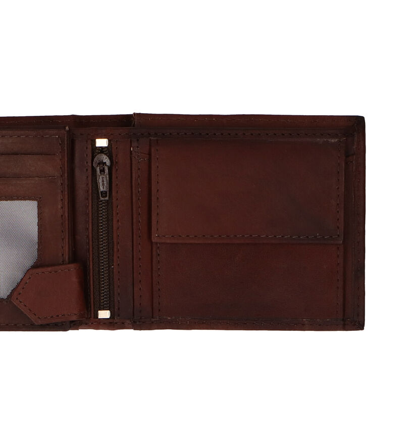 Euro-Leather Zwarte Portefeuille voor heren (365214)