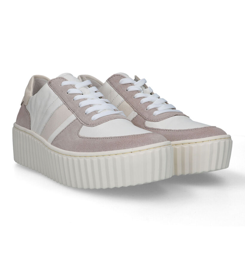 Gabor Best Fitting Beige Sneakers voor dames (323134) - geschikt voor steunzolen