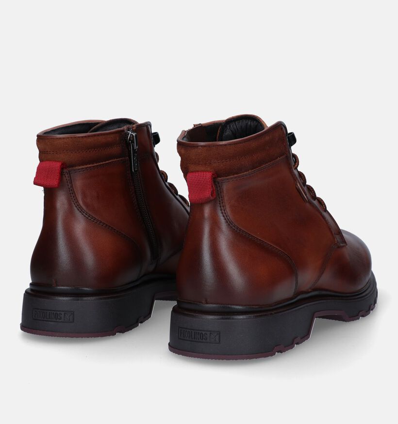 Pikolinos Linares Cognac Hoge schoenen voor heren (329636) - geschikt voor steunzolen