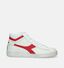 Diadora Game I High Waxed Witte Sneakers voor dames (336077)