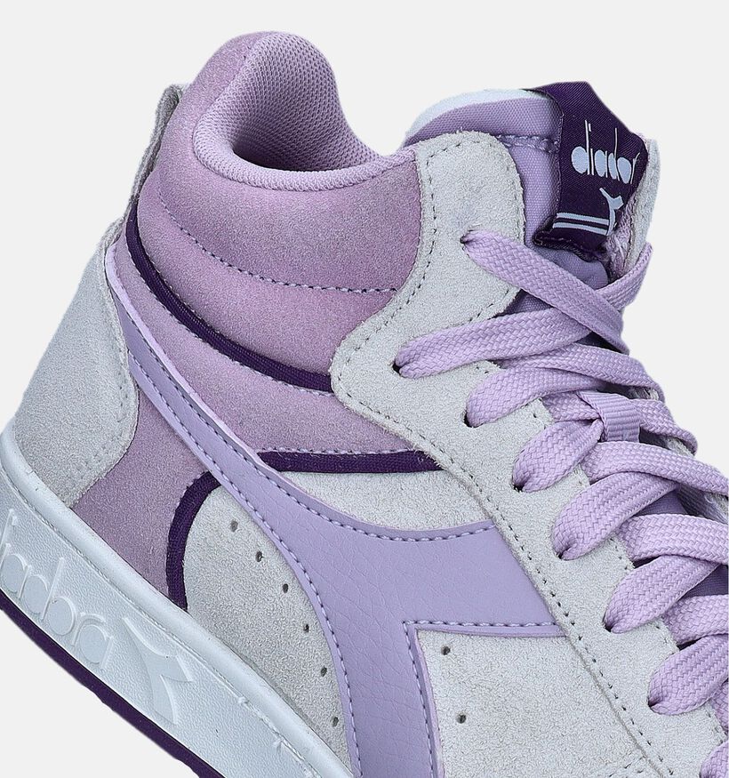 Diadora Magic Basket Demi Suede Lila Sneakers voor dames (344857)