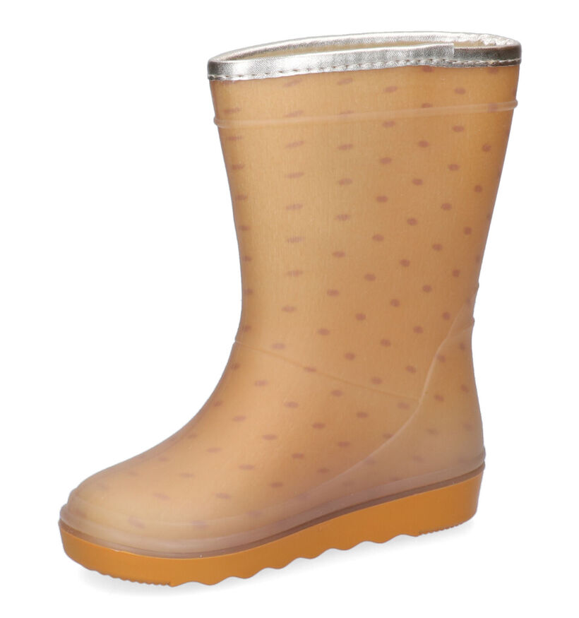 Enfant Bottes de pluie en Beige foncé pour filles (297697)