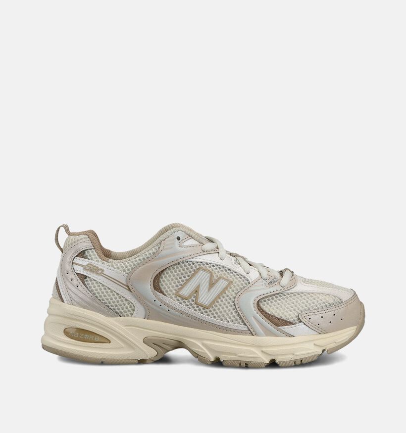 New Balance Lichtbeige Sneakers voor dames (366084) - geschikt voor steunzolen