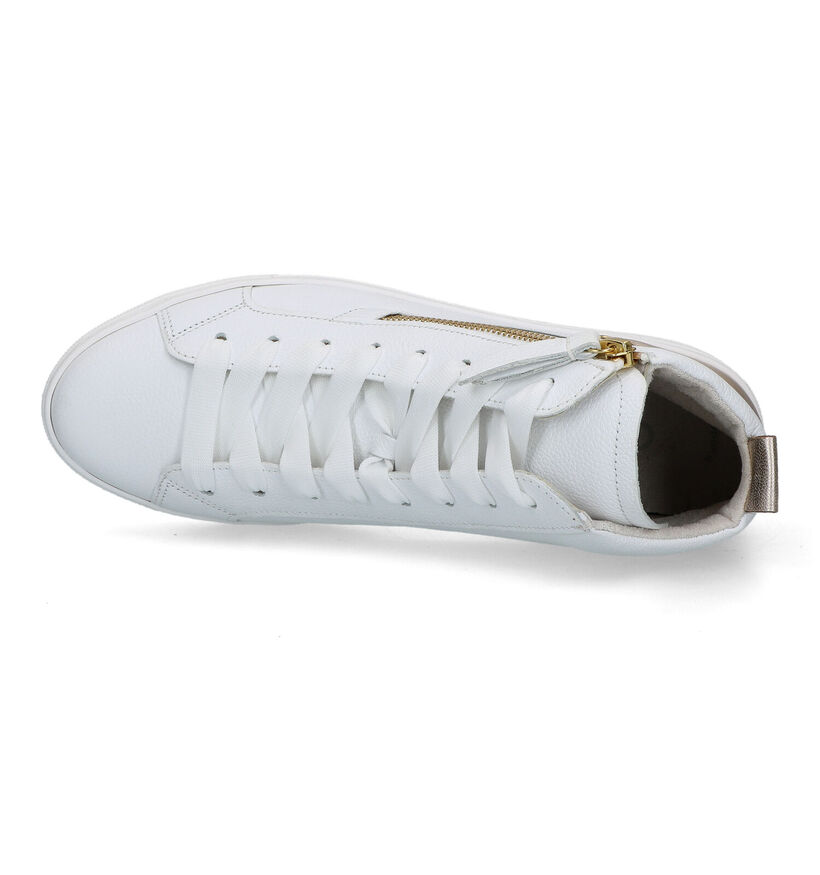 Gabor Optifit Witte Sneakers in leer (319476)