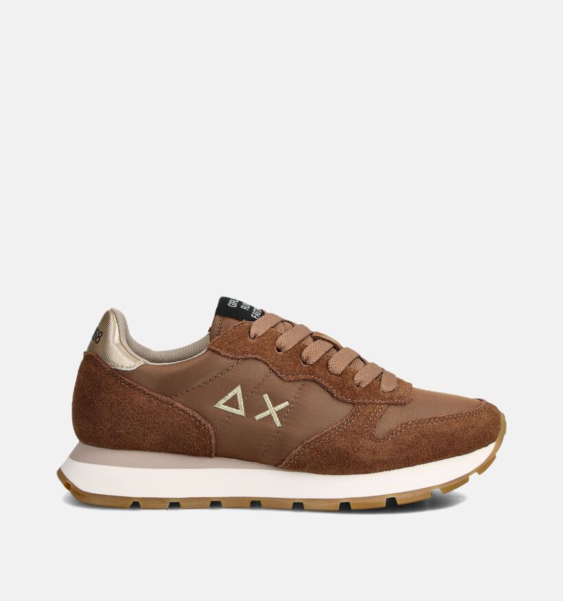 Sun68 Ally Gold Silver Sneakers Bruin voor dames (361898) - geschikt voor steunzolen