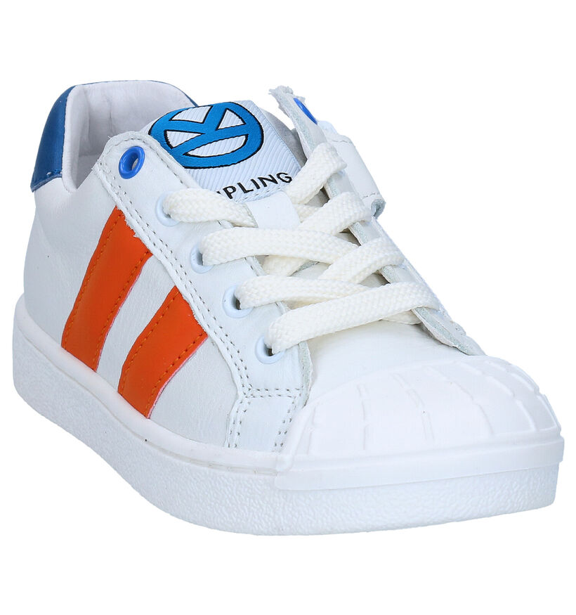 Kipling Efurio Witte Lage Schoenen in leer (289364)