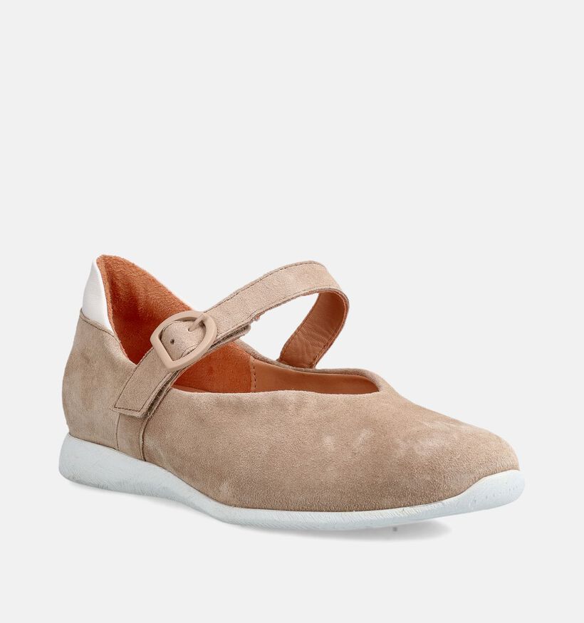 Think! Ballerines en Beige pour femmes (374082)