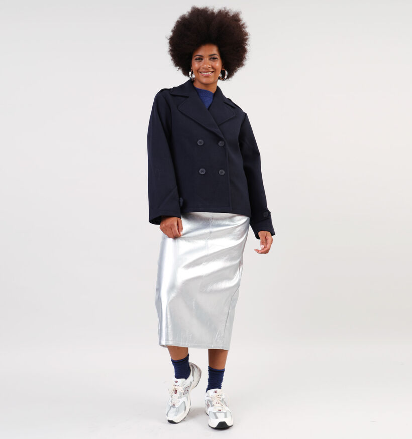 SISTERS POINT Caleb Manteau court en Bleu pour femmes (349336)