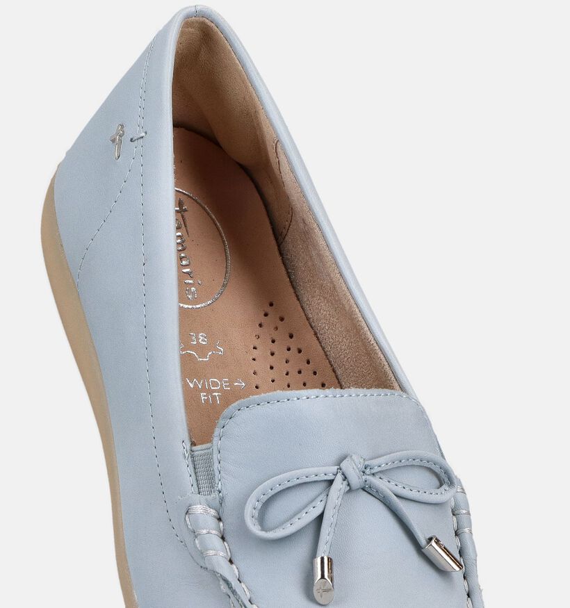 Tamaris Comfort Blauwe Mocassins voor dames (367855) - geschikt voor steunzolen