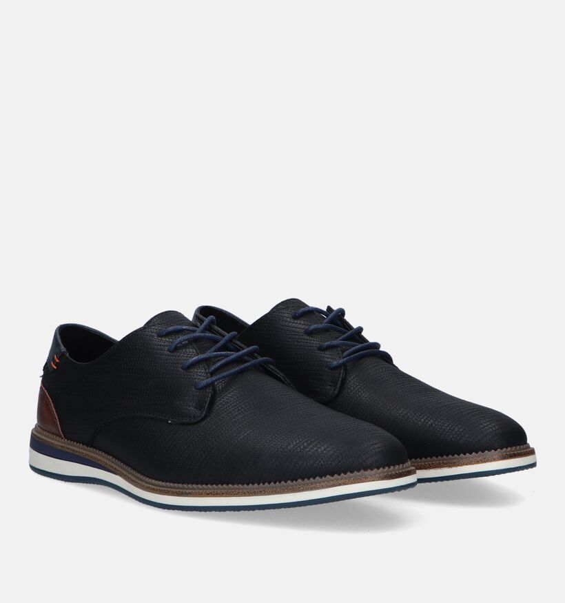 Lifestyle Chaussures à lacets en Bleu foncé pour hommes (330048)