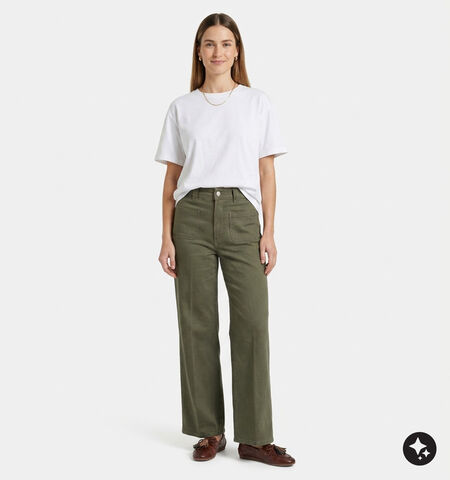 Vero Moda Jeans Groen