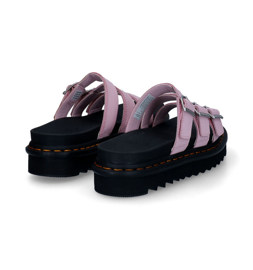 Dr. Martens Blaire Slide Roze in kunstleer (303587)