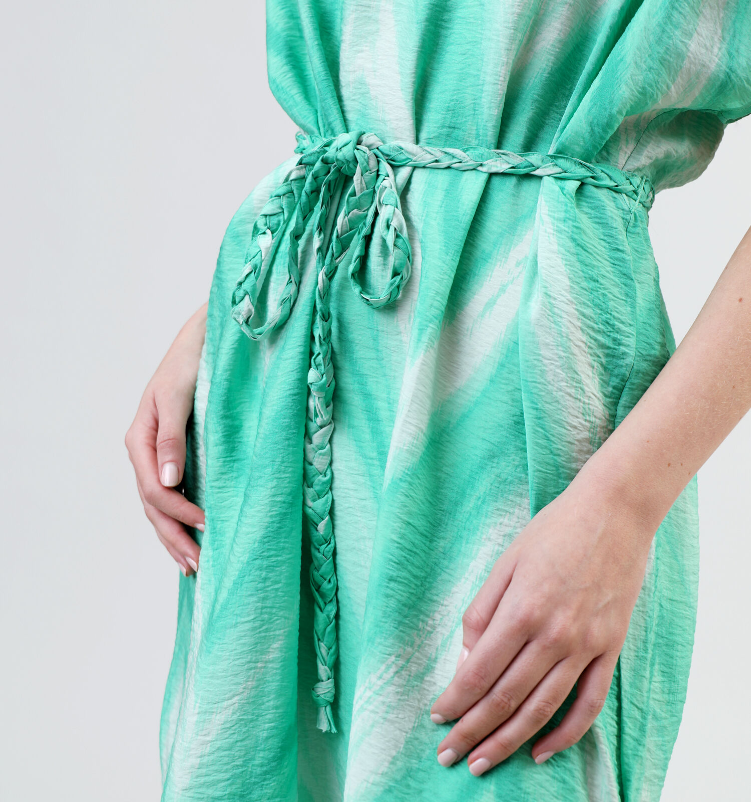 Vero moda jurk groen clearance