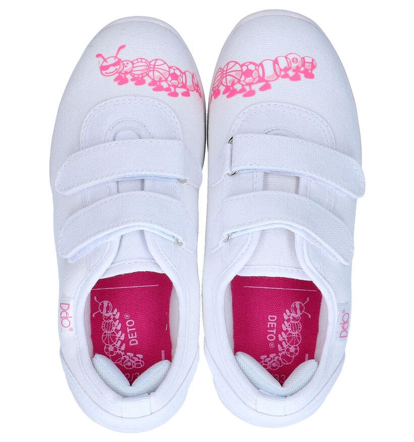 Deto Chaussures de sport en Blanc pour filles (293540) - pour semelles orthopédiques