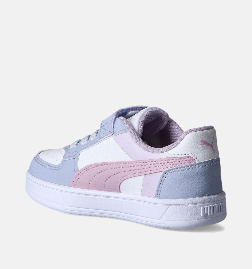 Puma Caven 2.0 block AC Lila Sneakers voor jongens, meisjes (350387) - geschikt voor steunzolen