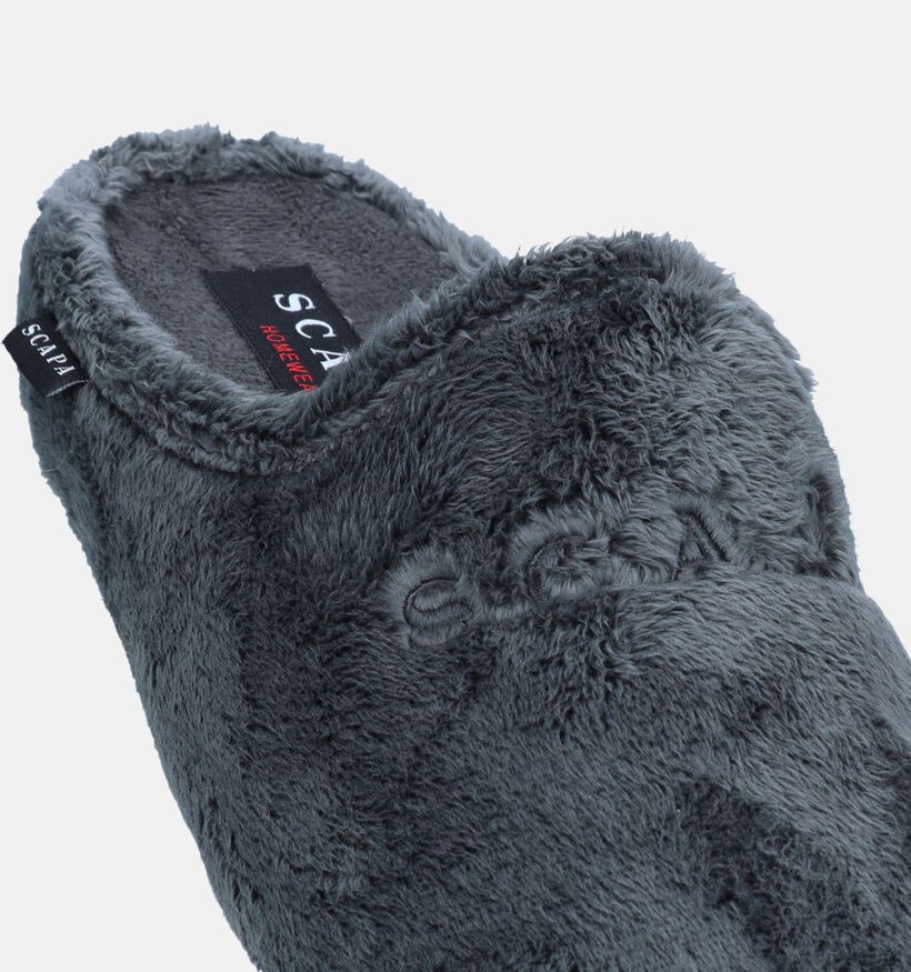 Scapa Pantoufles ouvertes en Bleu foncé pour femmes (332648)