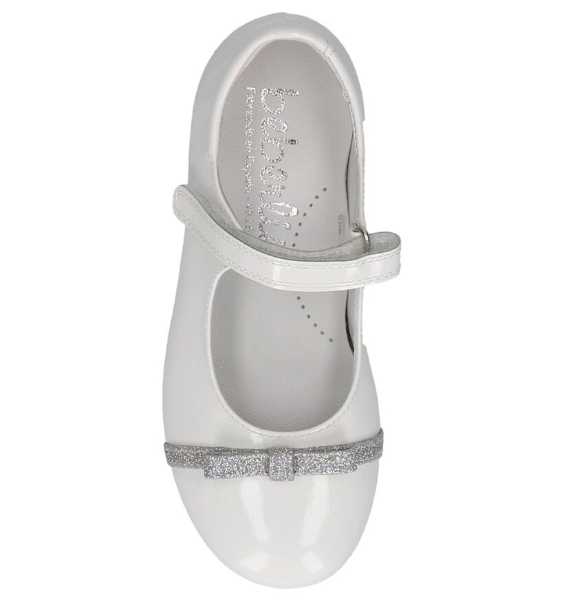 Beberlis Ballerines en Blanc en cuir (215979)