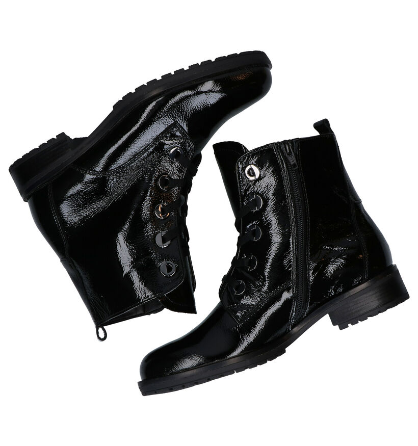 Gabor OptiFit Bottines en Cognac en cuir (282298)
