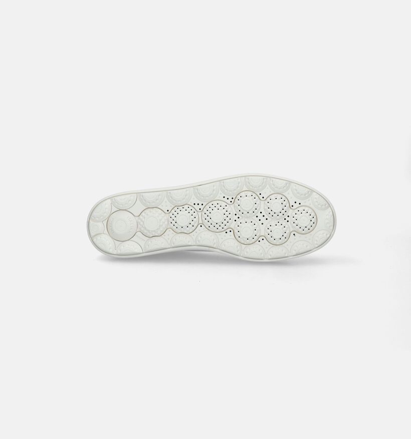 Geox Spherica Baskets en Blanc pour femmes (335660) - pour semelles orthopédiques