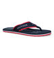 Tommy Hilfiger Sporty Tongs en Bleu en textile (321206)