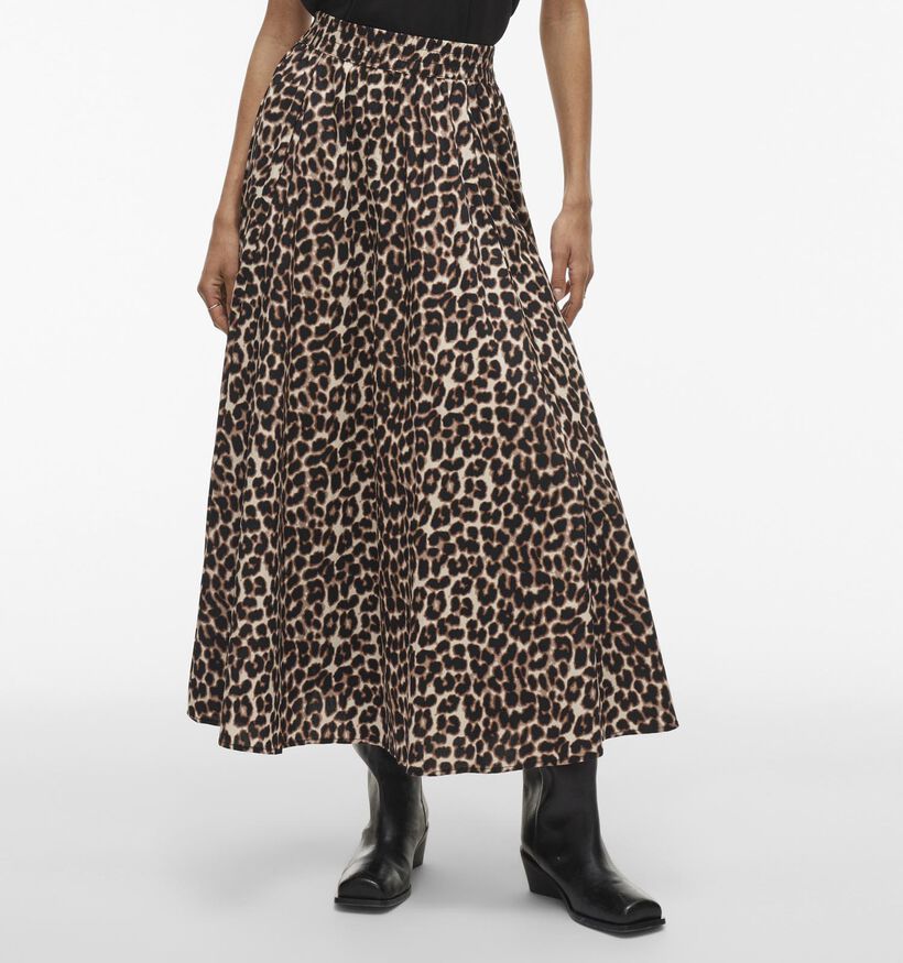 Vila Valencia Jupe maxi en Marron pour femmes (357342)
