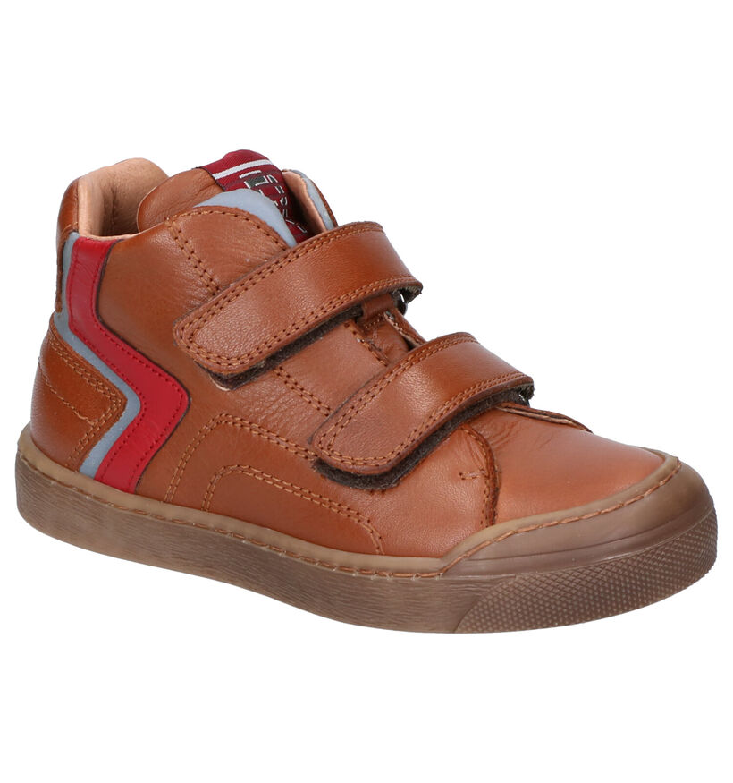 FR by Romagnoli Cognac Hoge Schoenen in leer (255599)