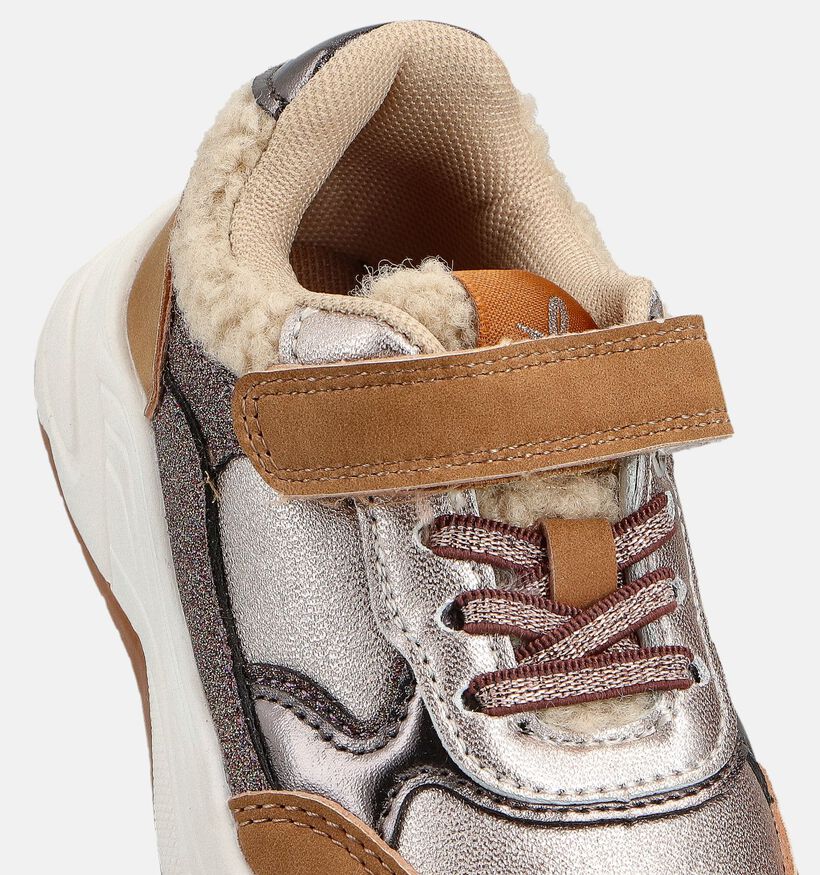 Milo & Mila Cognac Sneakers voor meisjes (362931)