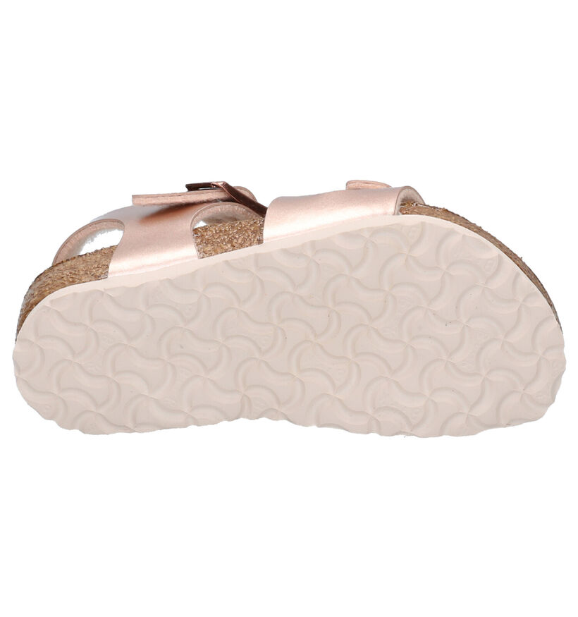 Birkenstock Rio Rose Gold Sandalen voor meisjes (338101)
