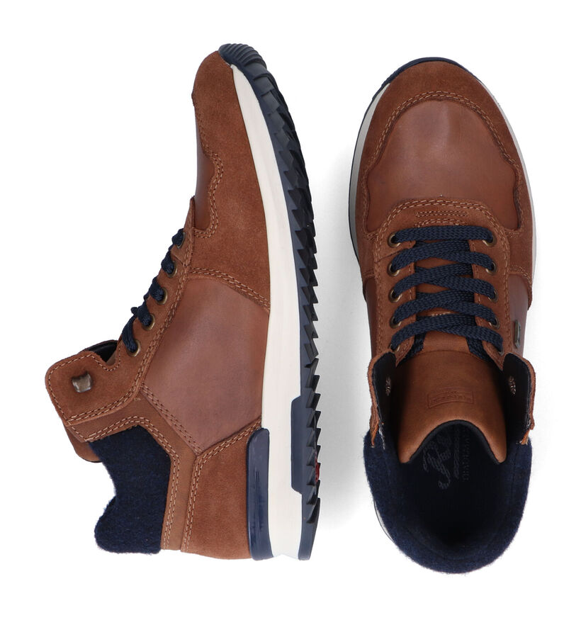 Rieker Cognac Bottines voor heren (297834) - geschikt voor steunzolen