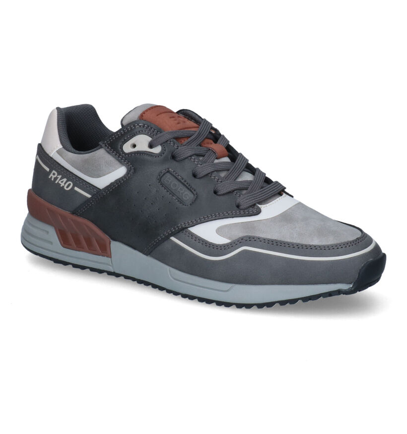 Björn Borg Chaussures à lacets en Gris pour hommes (314318) - pour semelles orthopédiques