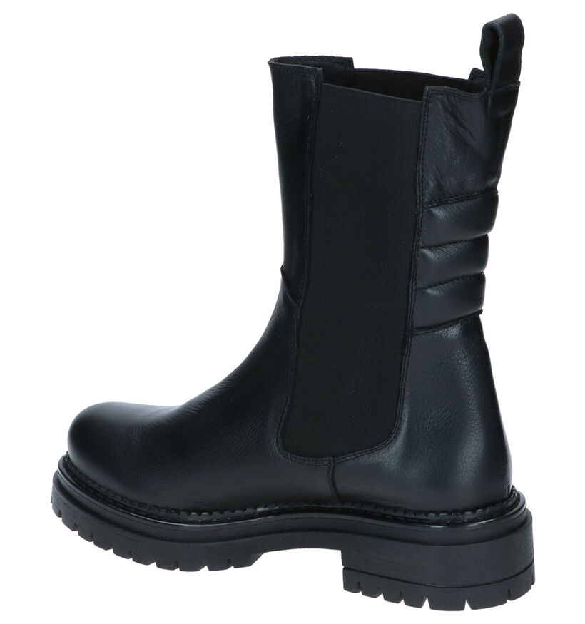 KMB Bottines Chelsea en Noir en cuir (298928)