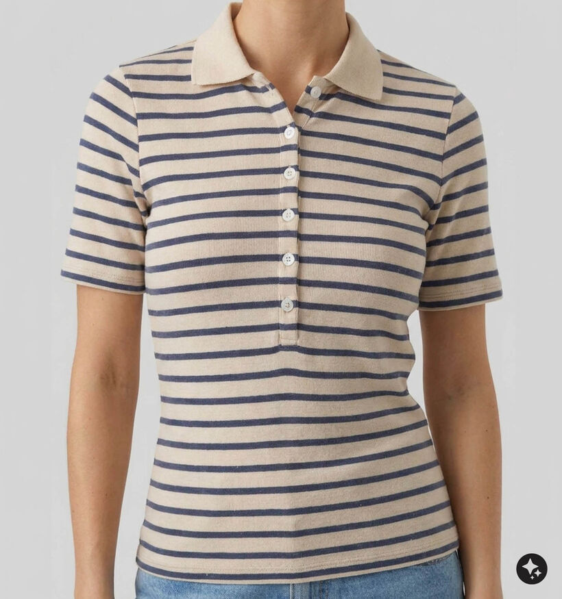 JDY Loretta Beige T-shirt voor dames (378286)