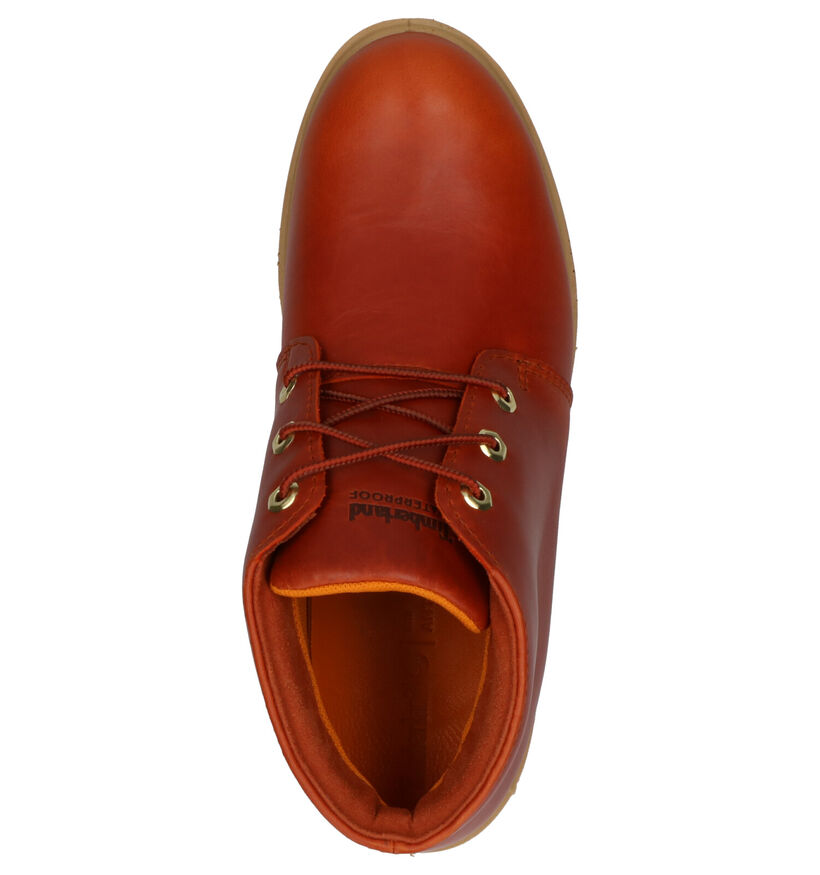 Timberland Newman Boots Cognac in leer (255369)