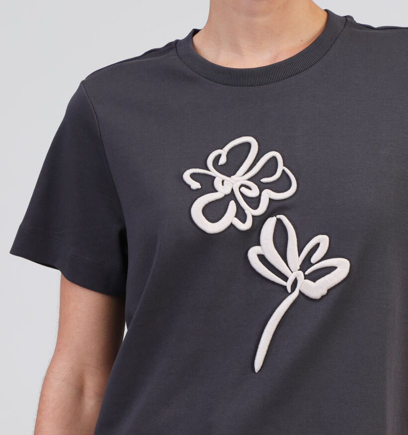 Vero Moda Caya Mette Grijs T-shirt voor dames (349067)