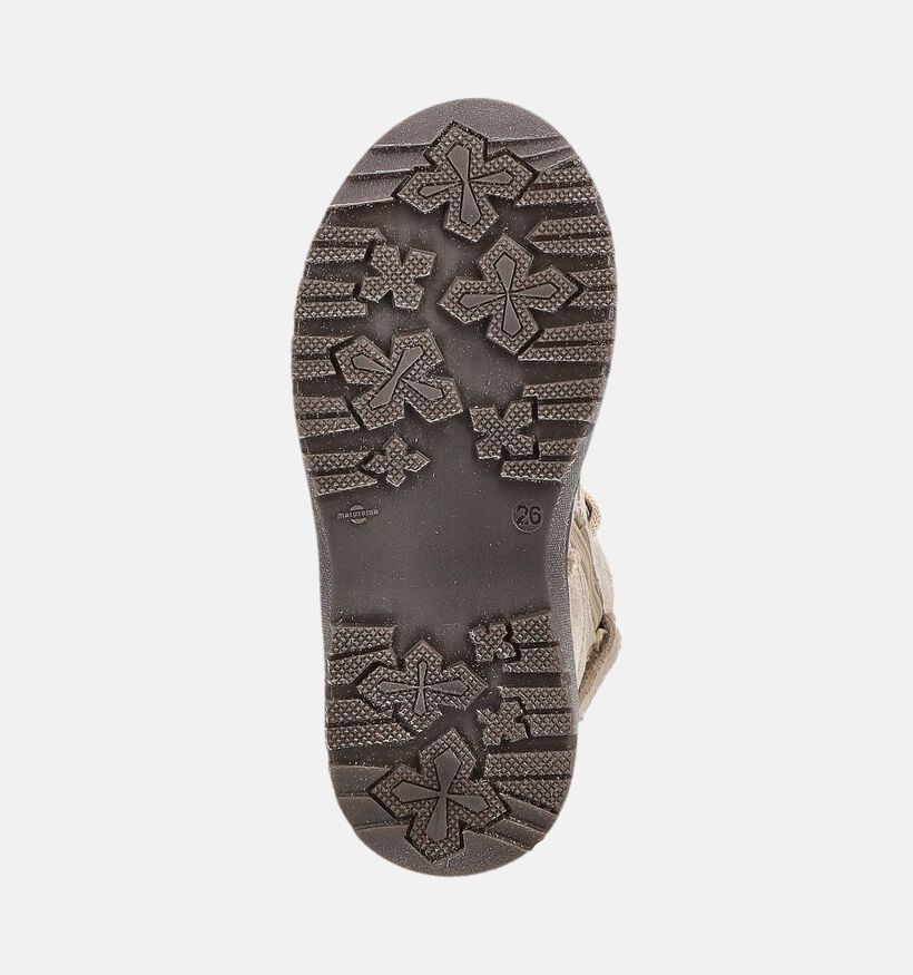 STONES and BONES Palit Boots &agrave; lacets en Or pour filles (378242) - pour semelles orthop&eacute;diques