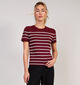 comma casual identity Pull en Bordeaux pour femmes (364469)
