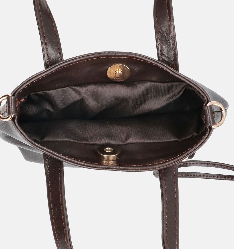 Signatur Soft Bag Donkerbruine Crossbodytas voor dames (380899)