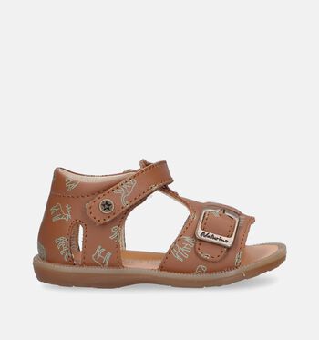 Sandalen cognac