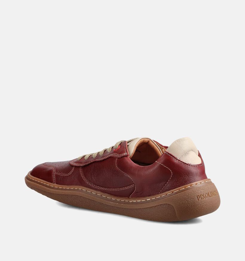 Pikolinos Bruine Veterschoenen voor heren (373351) - geschikt voor steunzolen