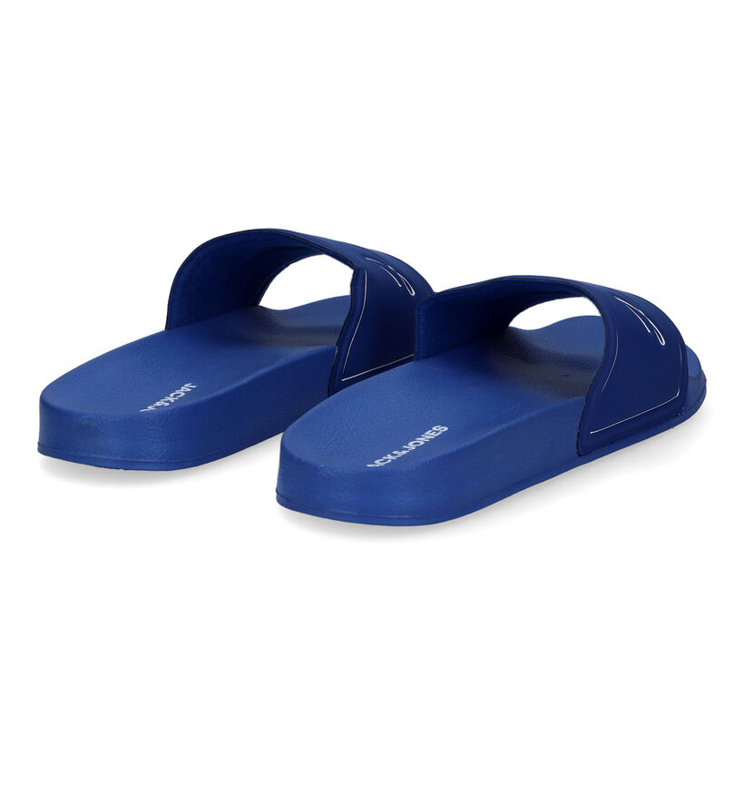 Jack & Jones Gary Pool Zwarte Badslippers in kunststof (318910)